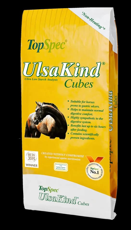TopSpec Ulsakind Cubes 20 kg - pasza dla koni z problemami gastrycznymi
