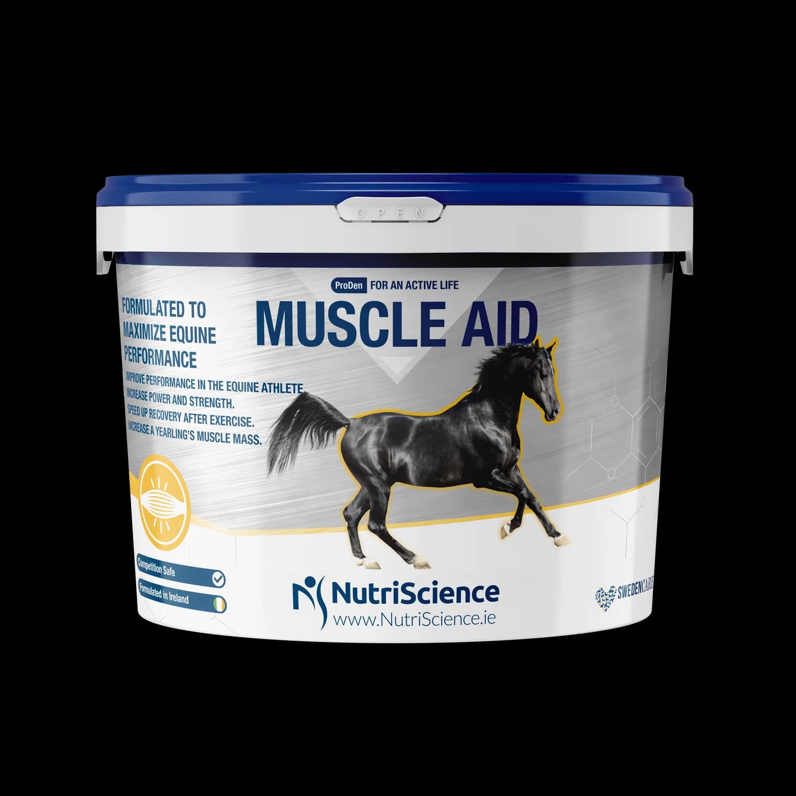 NutriScience Muscle Aid 1,5 kg - suplement wspierający budowe masy mieśniowej