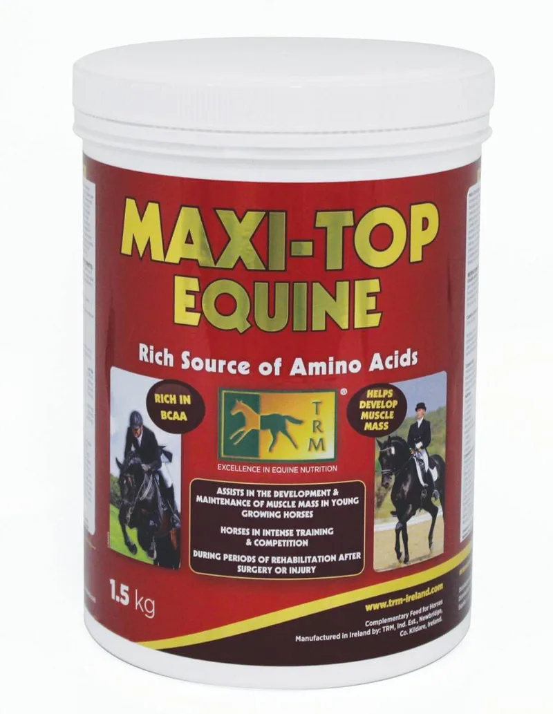 TRM Maxi-Top Equine 1,5 kg - suplement dla koni poprawiający kondycję mieśni