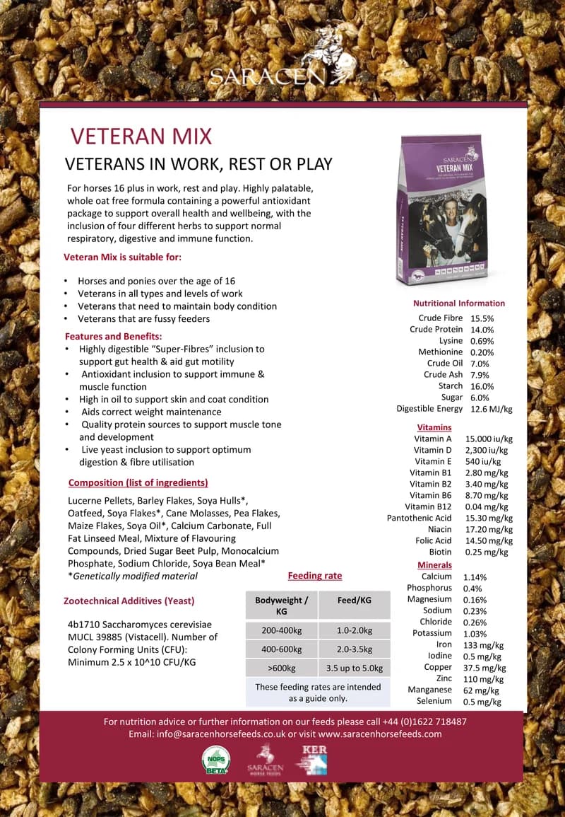 SARACEN Veteran Mix 1,5 kg