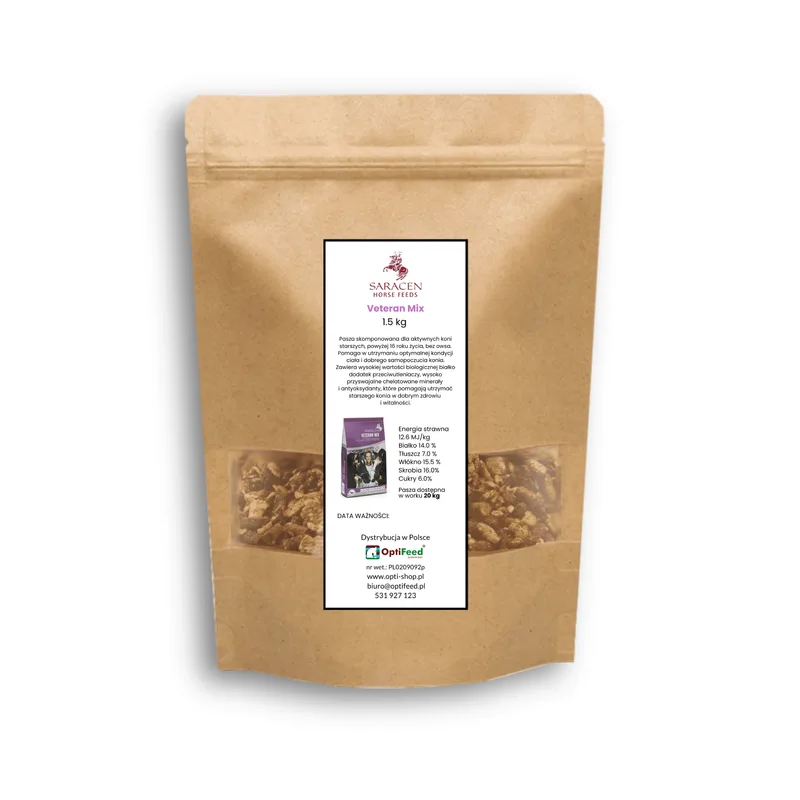 Saracen Veteran Mix 1,5 kg — zdjęcie 2