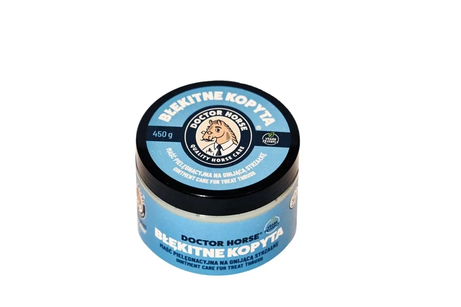 Doctor Horse Błękitne Kopyta - Maść na gnijące strzałki 450g
