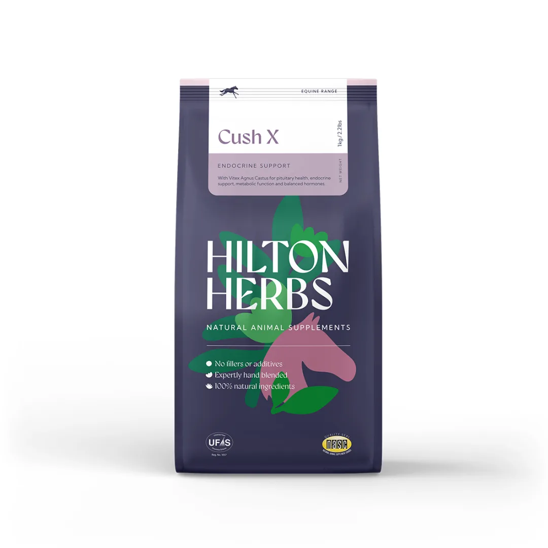 Hilton Herbs Cush X Support 1kg - suplement dla koni wspierający układ limfatyczny i pokarmowy