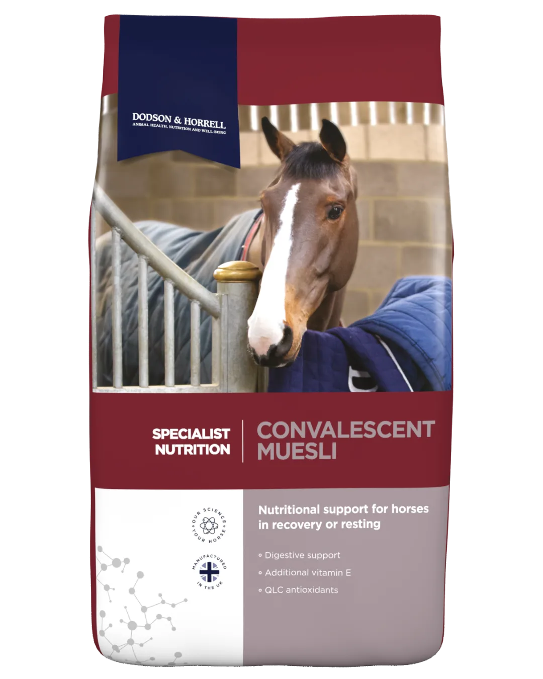 Dodson & Horrell Convalescent Muesli 20 kg - pasza dla koni w okresie rekonwalescencji