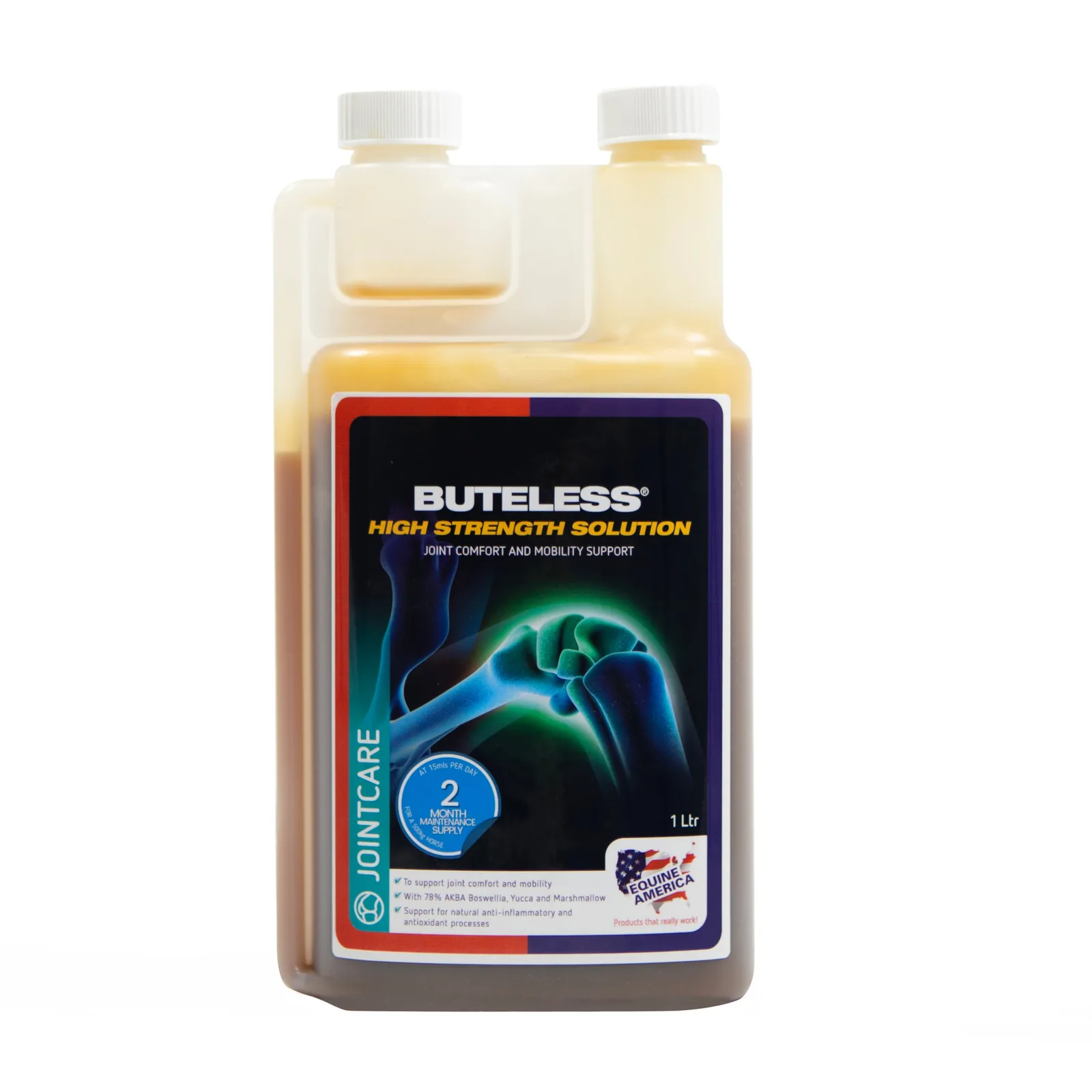Equine America Buteless High Strength Solution 1L