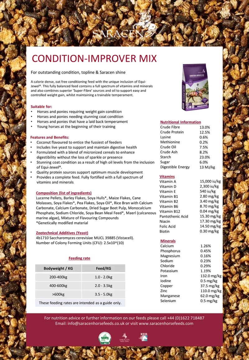 Saracen Condition-Improver Mix 1,5 kg
